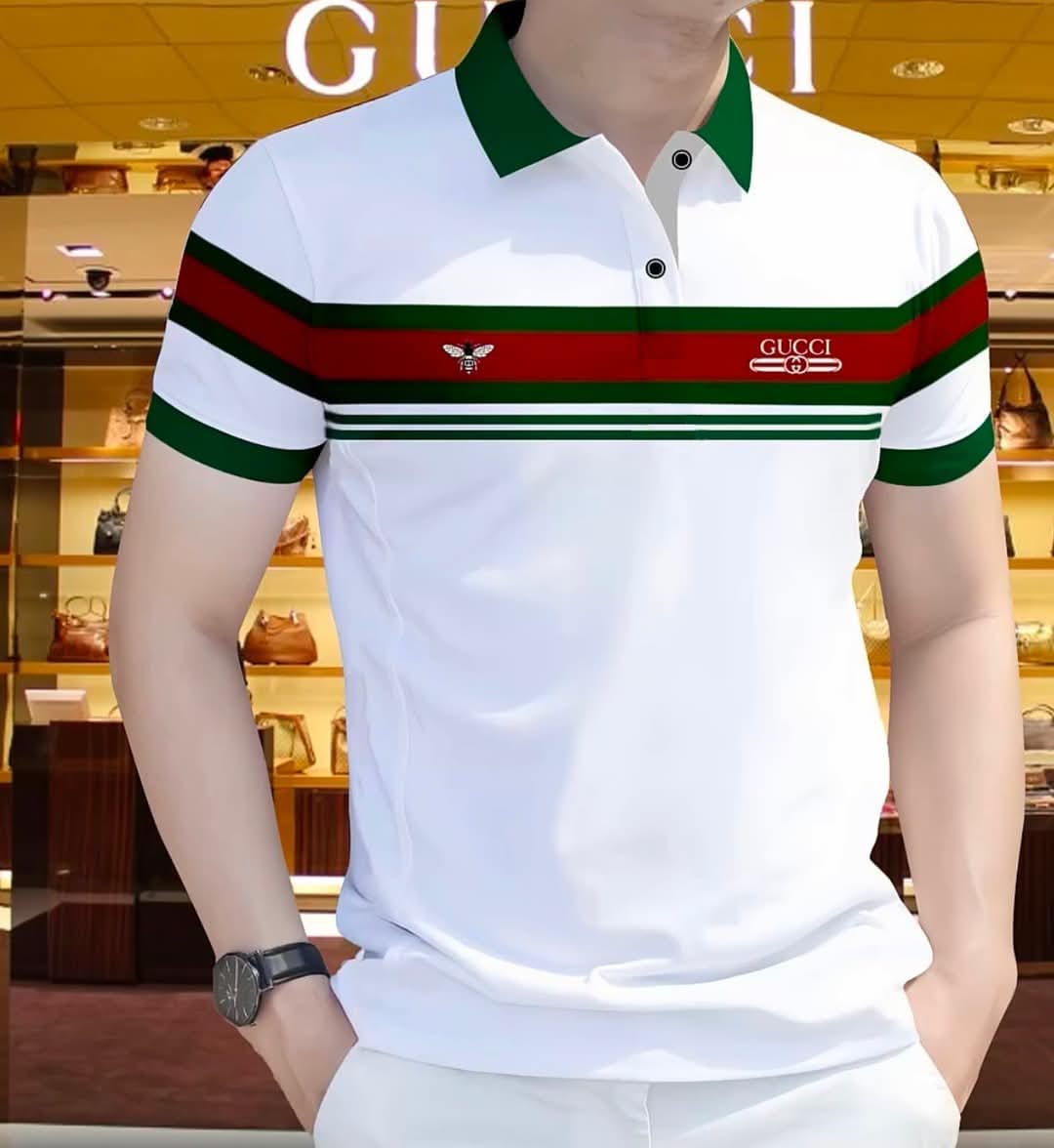 Cotton Polo Shirt For Men's (12373)