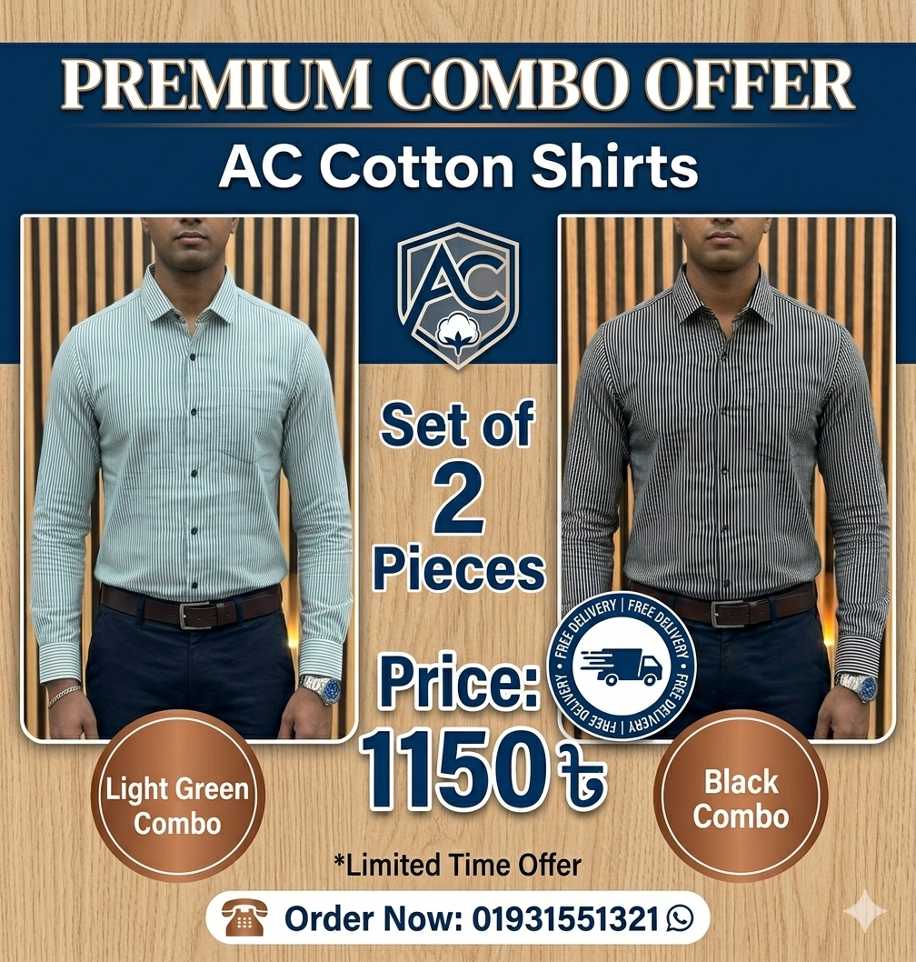 2 PCS Old Money Combo - Free Delivery (MMBD-48)