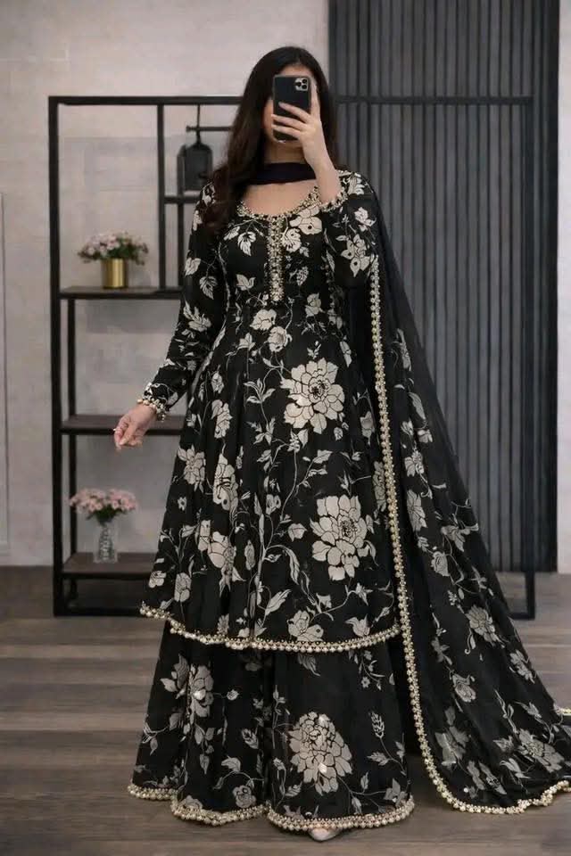 Golap Gown Three Piece(30489)