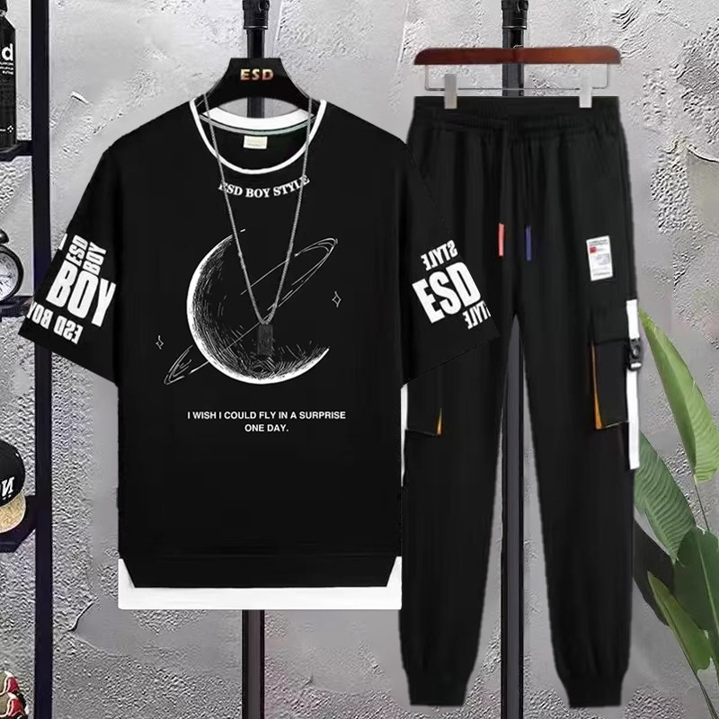 Half Sleeve T-Shirt & Trouser Set (29100)